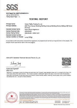 ferro silicon SGS ferro silicon SGS